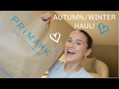 PRIMARK HAUL! AUTUMN / WINTER GOODNESS 😍 ❄️ | MOLLYMAE