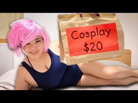 Trying on Cheap Cosplays I Bought Off the Streets of Japan