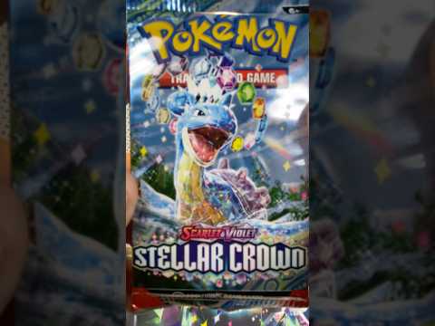 Pokemon Stellar Crown Pull!!!! #surgingsparks #rarecardpulls #collectiblecards #pokemontcg #tcg