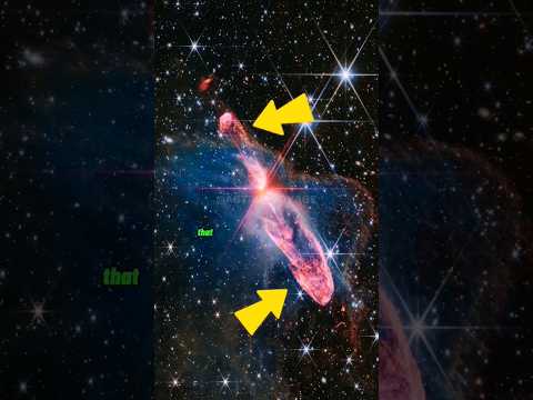 JWST Captured The Birth Of 2 New Stars #shorts #nasa #space #universe #science #cosmos