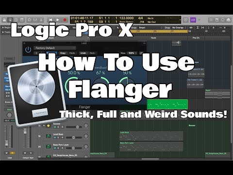 Logic Pro X - How To Use Flanger For a Thicker Sound