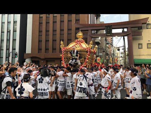 玉神輿陸渡御2024年天神祭本宮 Osaka Tenjin Matsuri Festival