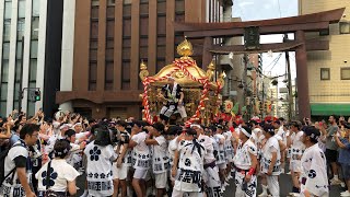 玉神輿陸渡御2024年天神祭本宮 Osaka Tenjin Matsuri Festival