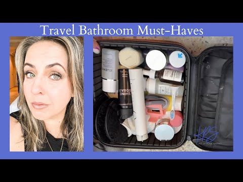 Travel Bathroom Must-Haves! #travelaccessories