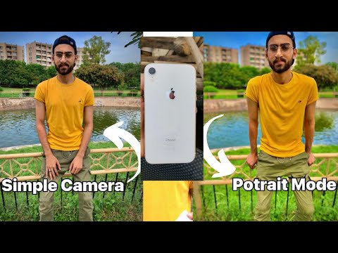 IPhone XR Camera Review || Portrait vs Simple camera || Urdu / हिन्दी