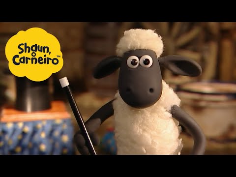 🐑Shaun, o Carneiro [Shaun the Sheep] Ovelha Mágica 🐑 Hora Especial🐑| Cartoons Para Crianças