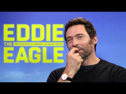 Eddie the Eagle Taron Egerton VS. HughJackman (Hugh CAM)