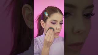 Lila Make Up Tutorial #makeup #makeuptutorial #purplemakeup #lilacmakeup #maccosmetics #shorts