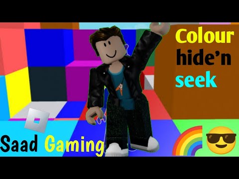 Colour Hide and Seek Challenge In Roblox !!!