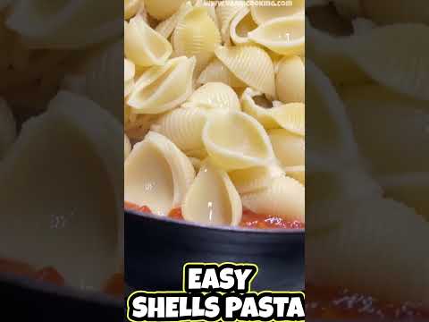 Easy Classic Shell Pasta #shorts