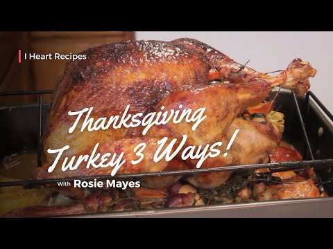 How to Cook a Whole Turkey: 3 Delicious Ways – Roasted, Slow Cooker, & Smoked | Thanksgiving Turkey