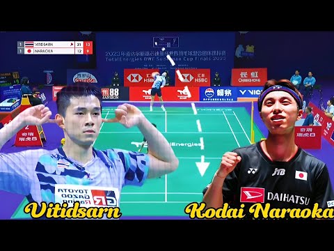 {Highlights} Kunlavut Vitidsarn (THA) vs Kodai Naraoka (JPN) | SUDIRMAN CUP 2023