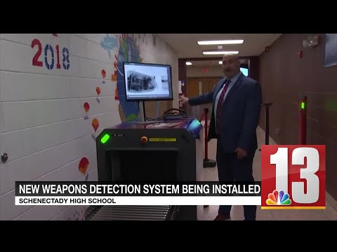 Schenectady High unveils new weapons detection machines