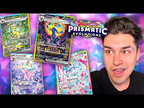 ALL 9 SIR Eeveelution Cards LEAKED From Prismatic Evolutions! (Moonbreon Returns)