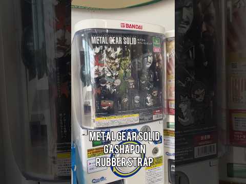 #metalgearsolid #mgs #rubberstrap #gashapon #gachapon #unboxing #konami #playstation #bandai