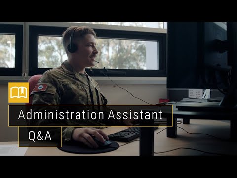 Army Administration Assistant: Q&A