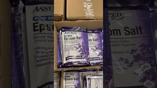 ASSURED EPSOM SALT 16 OZ, LAVENDER OR SPEARMINT SCENT #epsomsalt #epsom #salt #salts #lavender #atl