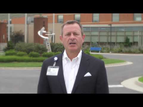 Mark Nantz Visits Page Memorial Hospital