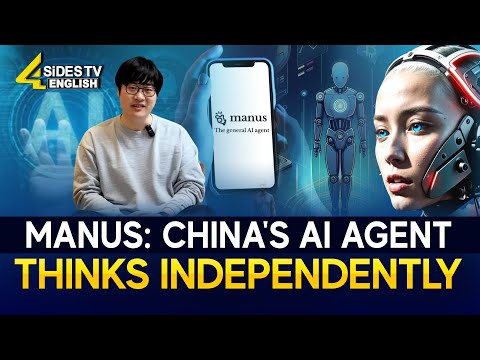 Manus China's AI Agent Thinks Independently | Manus China AI | English News | 4Sides TV English