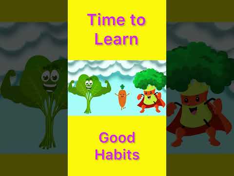 Wash Your Hands, Good Habits #shorts #videosforbabies #preschool