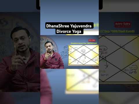 Dhanashree Verma Yajuvendra Chahal horoscope analysis