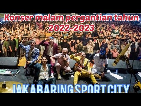 Kopraljono perdana konser outdoor di malam Pergantian tahun 2022-2023