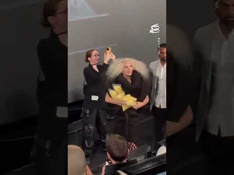 Lady Gaga Hands Out Popcorn at 'Joker: Folie à Deux' LA Screening