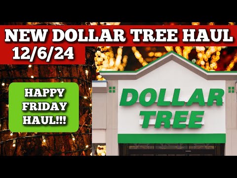 NEW DOLLAR TREE HAUL 12/6/24