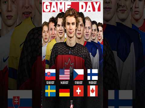 Day 1 Recap: Thrilling Openings at the 2025 World Junior Championship  #iihf2025