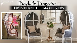 THRIFT FLIP | From Trash to Treasure - My TOP 15 DIY Furniture Makeovers