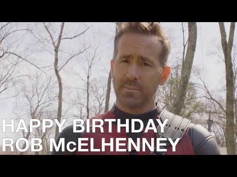 Rob McElhenney’s Titanic Birthday Promotion