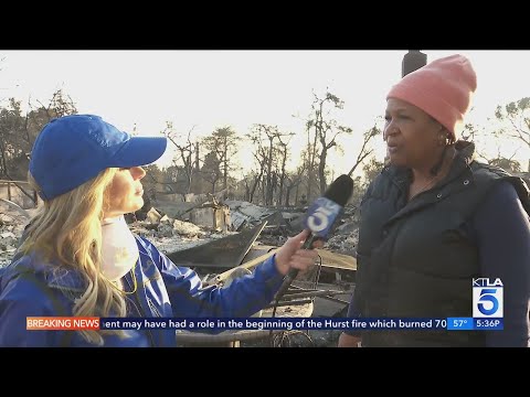 Residents return home to rubble in the devastating aftermath of Eaton Fire