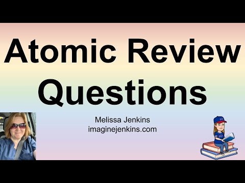 Atomic Concepts Review - Regents Practice Questions