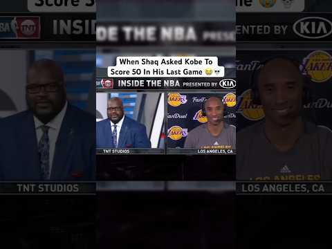 Shaq Asked Kobe To Score 50