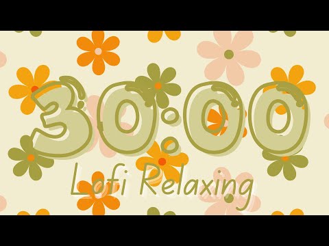 30 Minute Timer With Relaxing Lo-Fi Music for Classroom & Study