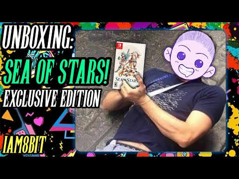 Unboxing: Sea Of Stars Exclusive Edition (Iam8bit) For Nintendo Switch!