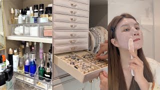 Skincare after returning home | shopping & makeup restocking organizations | Immersive storage 2