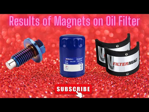 Results from using magnets on my oil filter.  Check it out