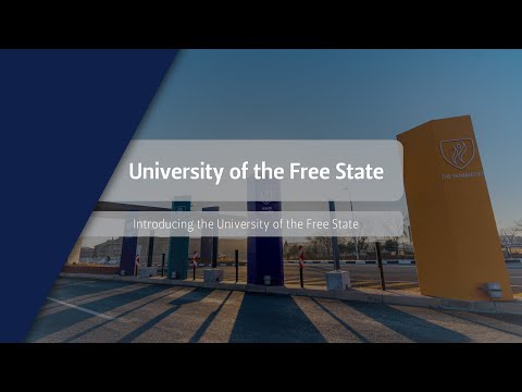 Welcome to the University of the Free State