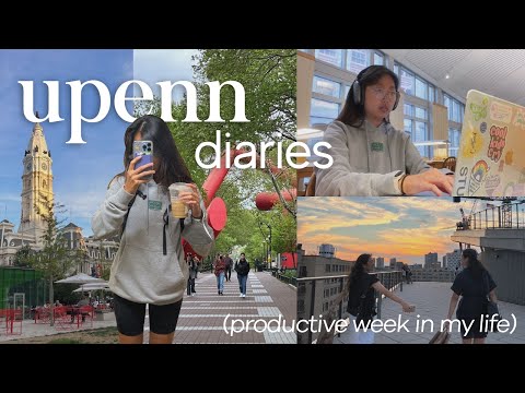 week in my life at upenn | studying, apartment decor, birthdays, cooking | 미국 유펜 대학생 브이로그 🎂