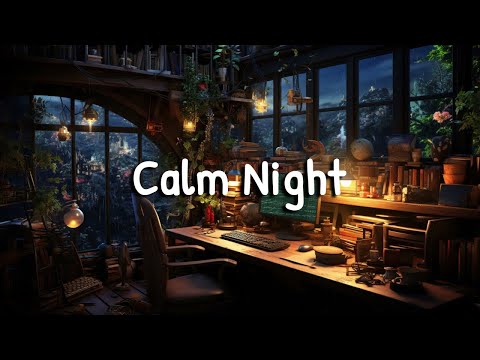 Calm Night🌟Lofi Hip Hop Mix for Reflection and Inner Calmness [ Beats To Relax / Chill To ]