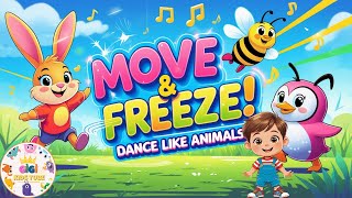 Move and Freeze Dance for Kindergarten | Brain Break for Kids