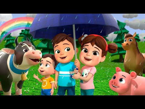 Rain Rain Go Away (Farm Version) | Newborn Baby Songs & Nursery Rhymes