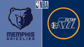 LIVE : Memphis Grizzlies vs Utah Jazz | NBA | PLAY BY PLAY SCOREBOARD