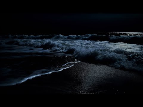 Ocean Sounds for Deep Sleeping | Sleep-Inducing Sea Sounds with Dark Display