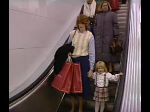 Christmas shopping in 1987