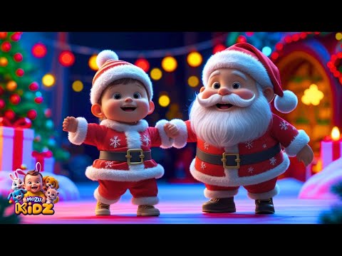 Jingle Bell Dance Party | Festive Fun for Kids | Fun Christmas Rhyme for Kids | Santa Claus