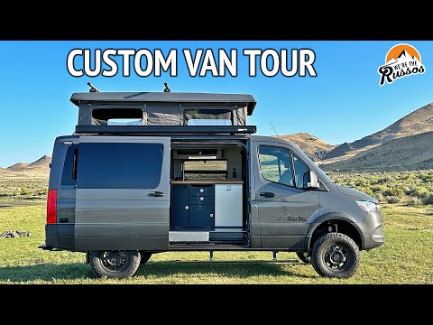 5 Seats, 2 Beds, Pop Top Camper Van Tour | Field Van Summit S1