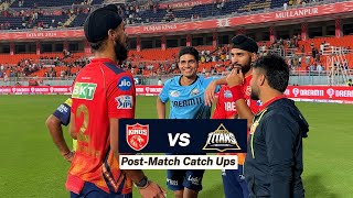 Post-match meet-ups: PBKS vs GT | TATA IPL 2024