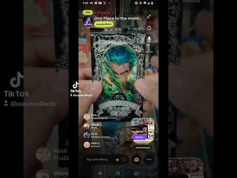 One Piece card rips on Popshop Live!